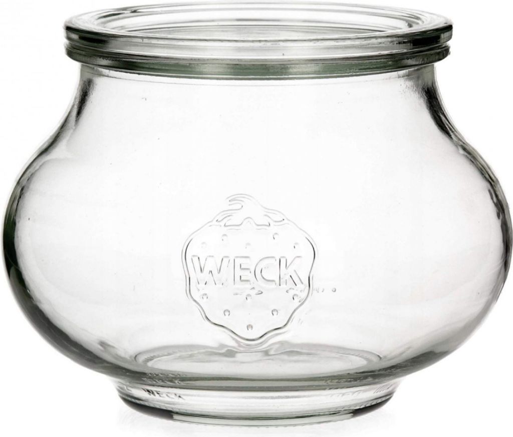 WECK Dekorative Kochgläser Schmuck 220 ml, Durchmesser 60 mm. 12 Stück