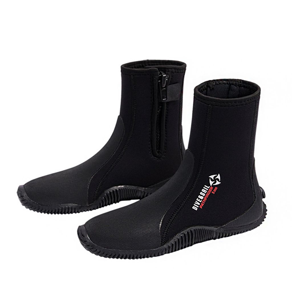 Tauchschuhe, Neopren-Tauchstiefel, rutschfeste Surfstiefel, Tauchstiefel, geeignet zum Segeln, Schnorcheln und Bootfahren, Größe 36