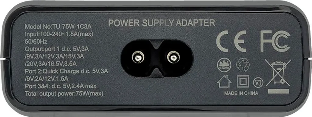 Chargeur DF-MTC100BE haute performance pour appareils numériques