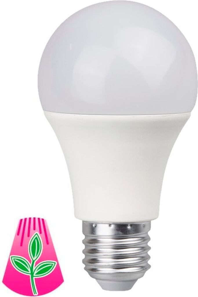 Bioledex GoLeaf LED Pflanzenlampe Vollspektrum E27 A60 9W Produktbild 