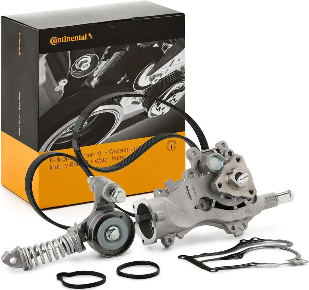 Changement pompe à eau et courroie Opel Astra J avec kit Continental