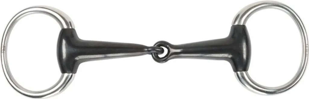 Mors à Olive de 6 Pouces Shires ER903 - Embouchure en Fer Noir Léger