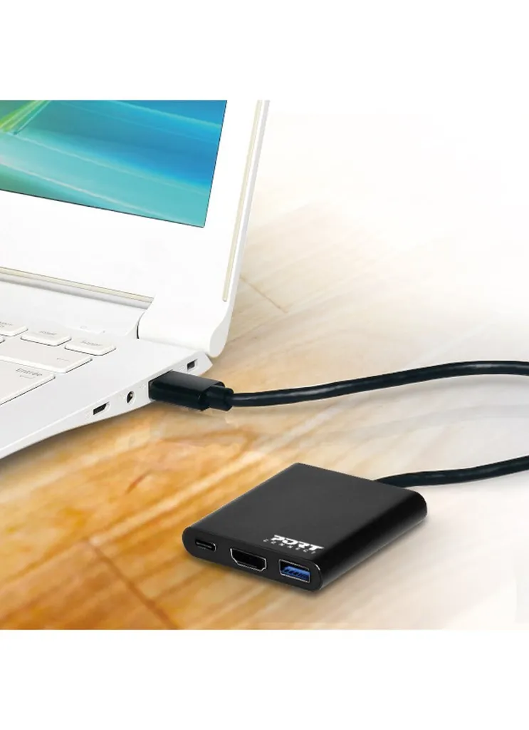 Hub USB C Adaptateur HDMI Multipoort Dock Portable Multi-usage - 3
