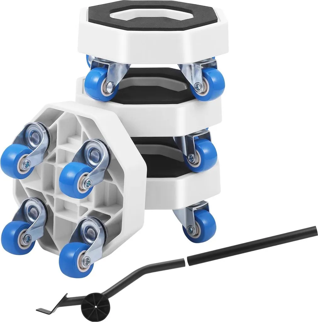 Élévateur de meubles et patins à roulettes charge lourde kit 4 pièces