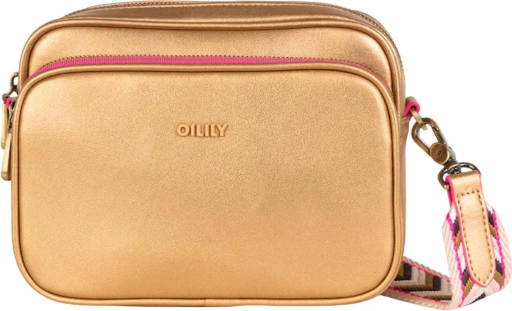 Sac à épaule Oilily Smile doré - Le sac de soirée chic et pratique