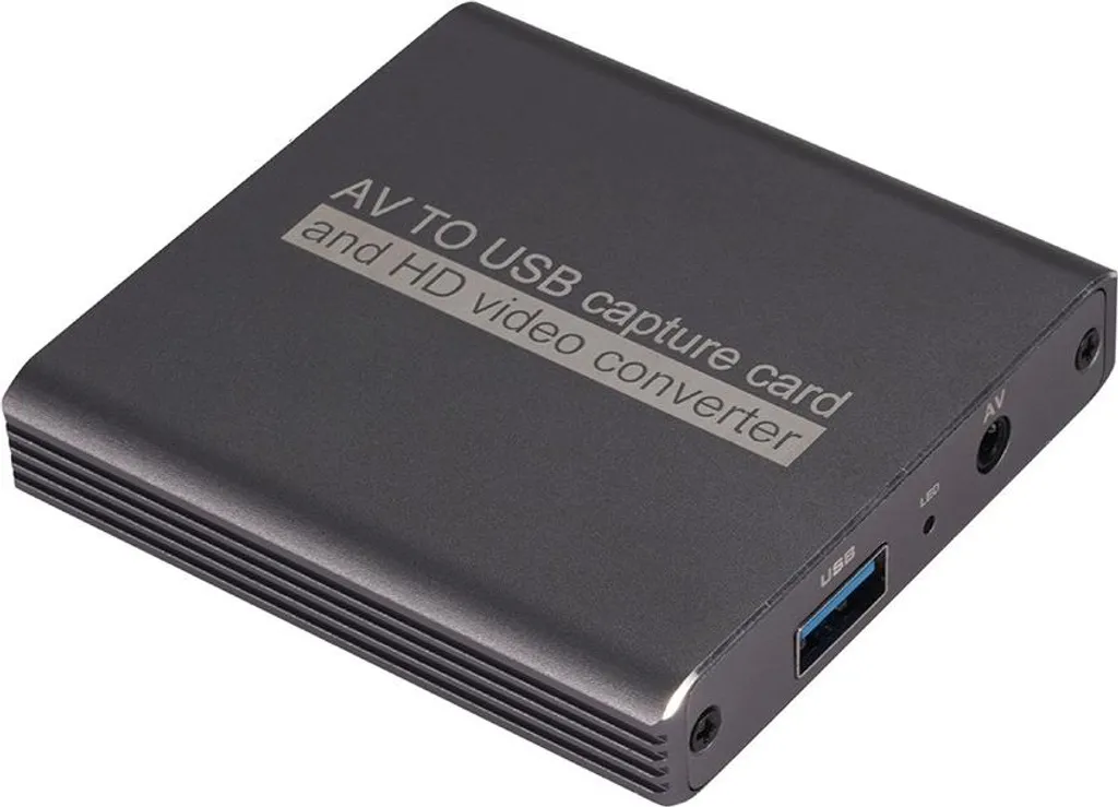 Adaptateur de capture vidéo USB 2.0 haute résolution pour OBS Gris - 3