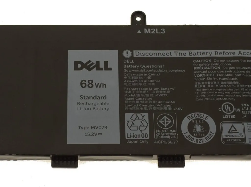 Batteria Dell 451-BCPY 68Wh - Massima Autonomia Latitude 5400/5500
