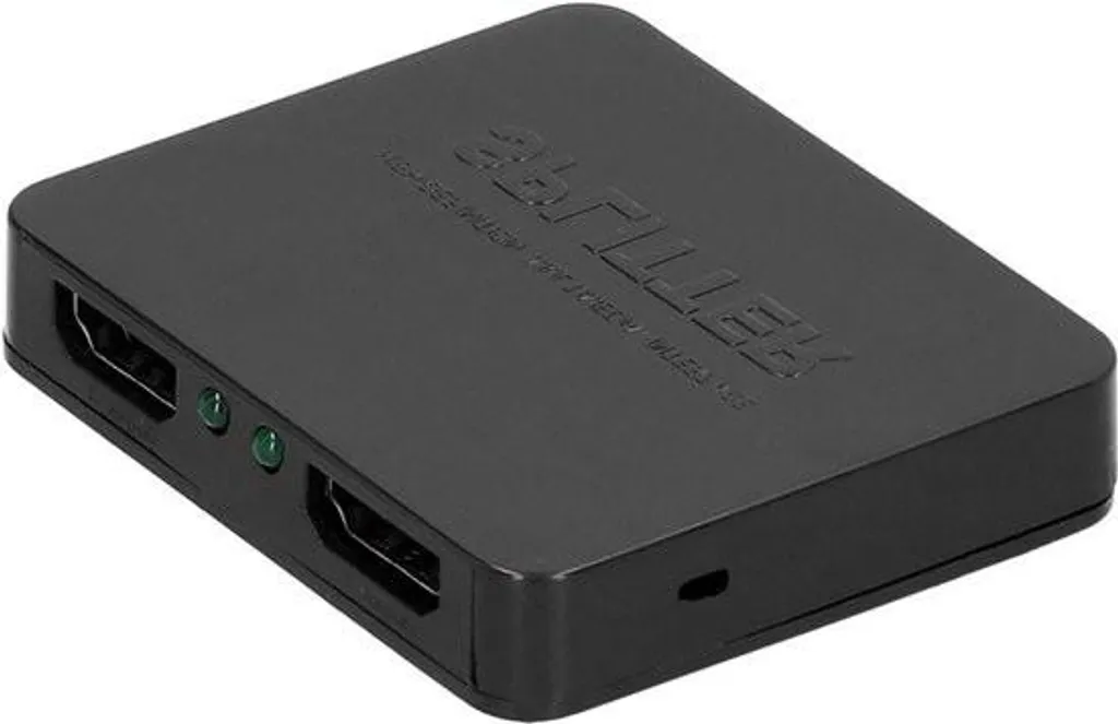 Splitter HDMI Actif 4K pour Double Affichage Identique - Noir Mat V2