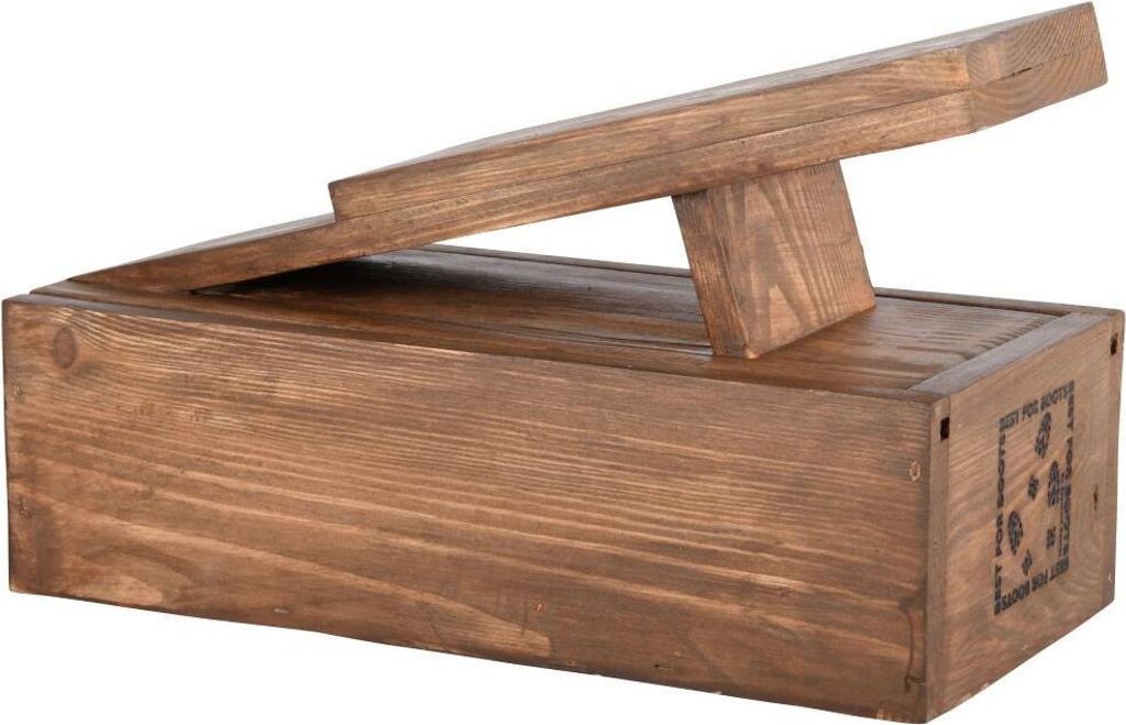 Esschert Design | Schuhputzset - Holzbox - Vintage Stil - Produktbild 