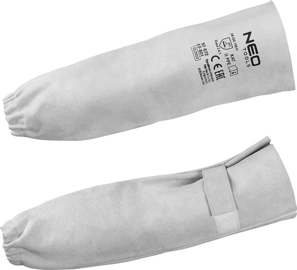 NEO TOOLS Schweißer-Schutzhandschuhe 97-672 Rindleder