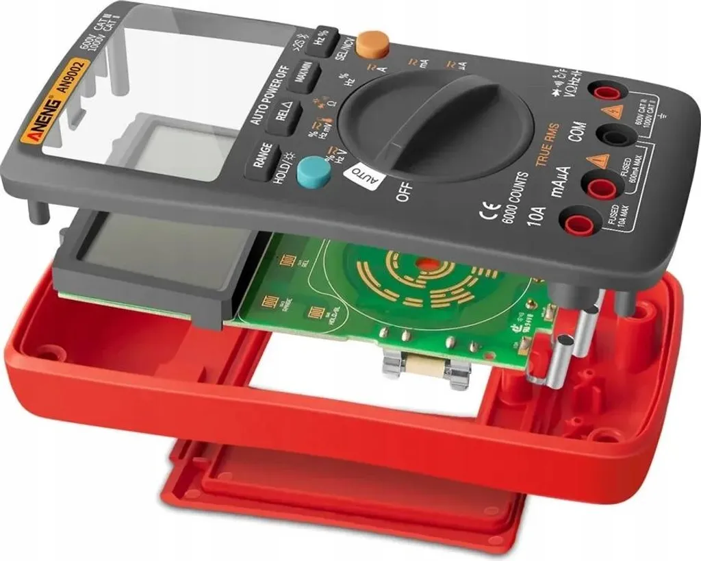 Multimètre Numérique Aneng AN9002 PRO Multifonction Écran Rétroéclairé