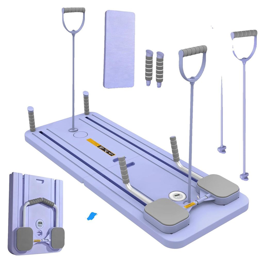 Pilates Board, Ganzkörpertraining, Einfache Rückpralltechnologie, VIOLETT/紫罗兰