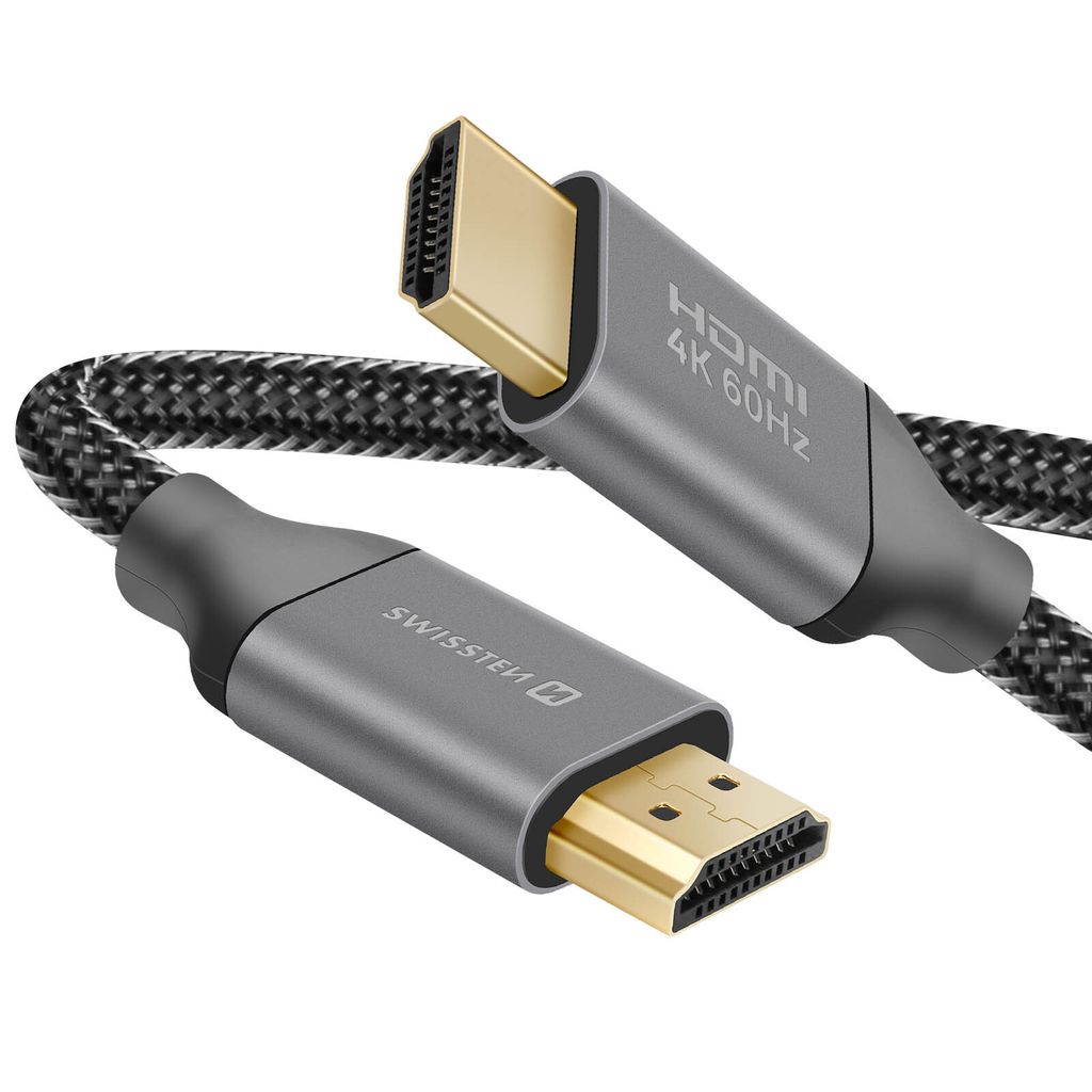 Swissten - kabel HDMI na HDMI 4K (2 m)