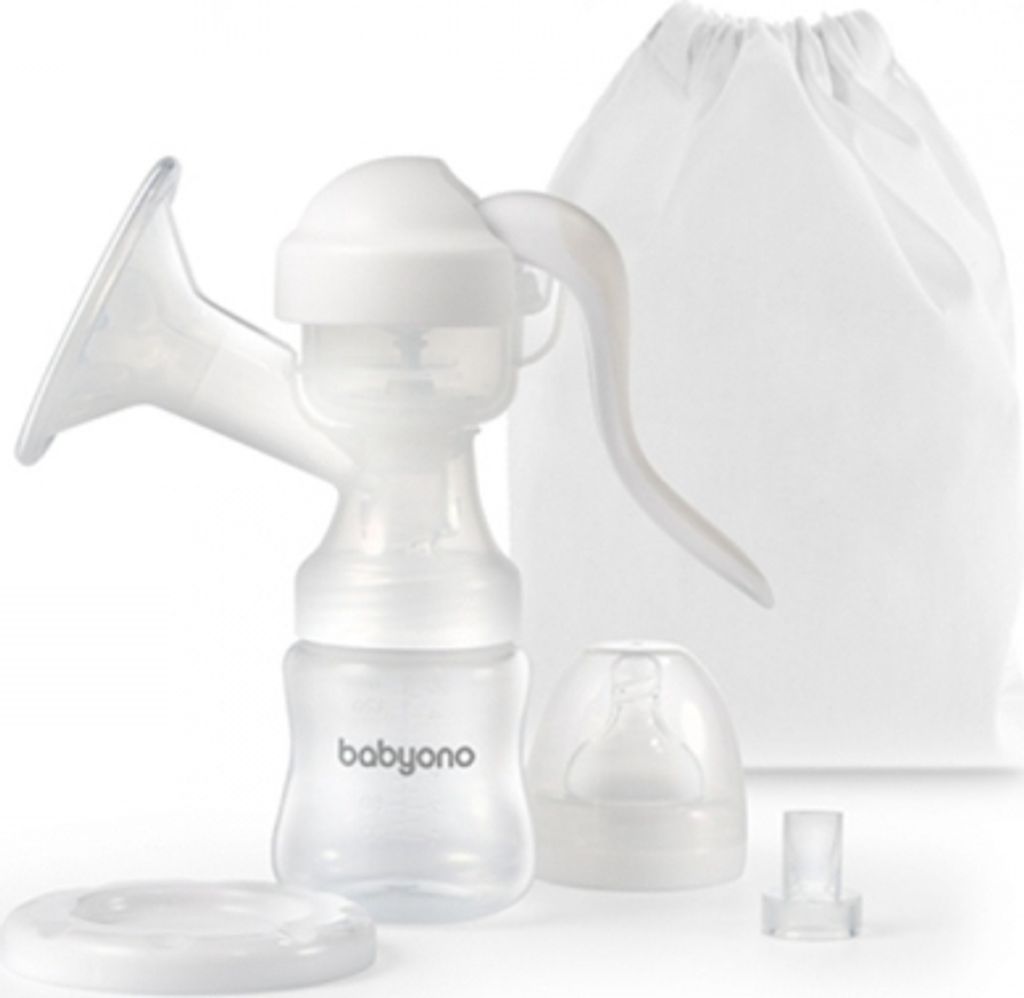 BabyOno Handmilchpumpe Manuelle Milchpumpe Anatomy Produktbild 