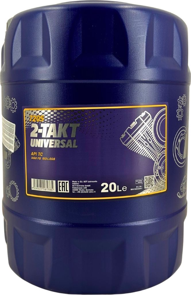 Mannol 2-Takt Universal 20 Liter (MN7205-20) Produktbild 