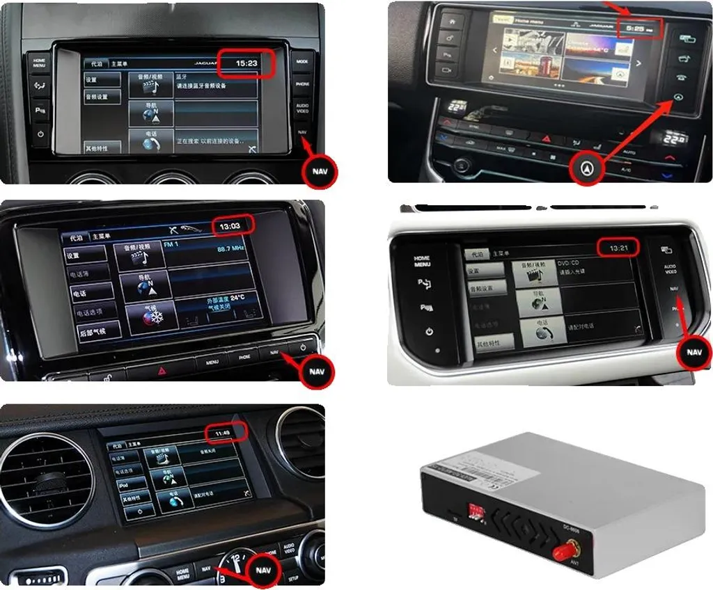 Interface Boîtier de décodage sans fil CarPlay et Android Auto Bosch