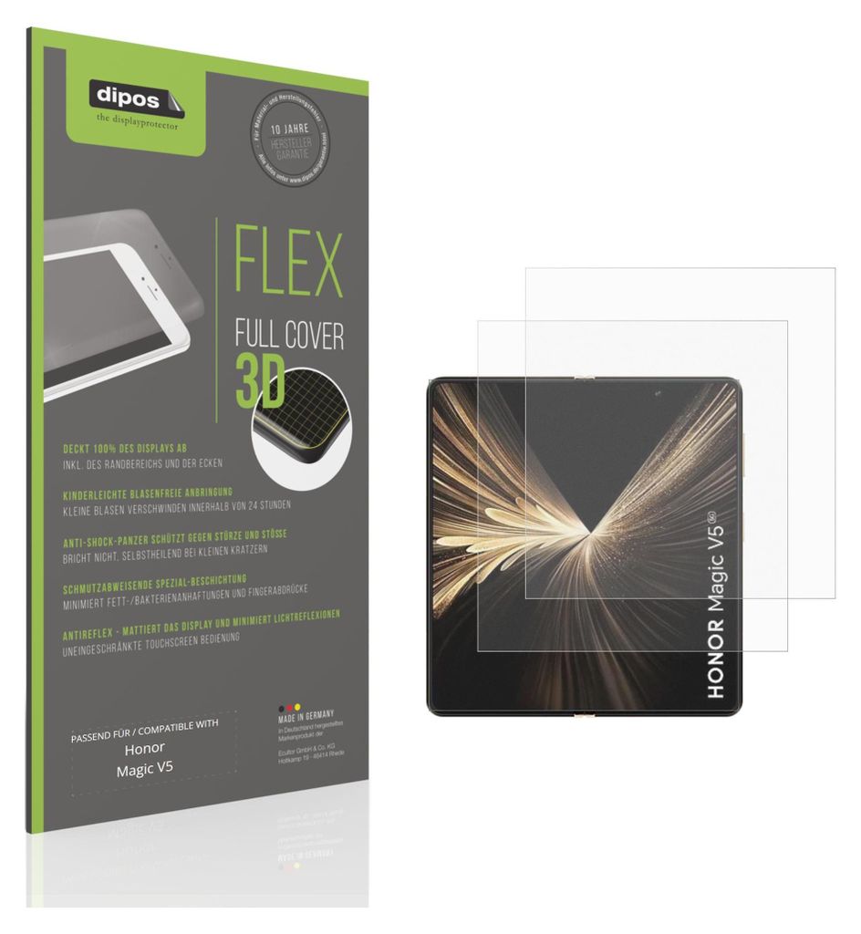 A product package for screen protectors and a phone with screen protectors applied.