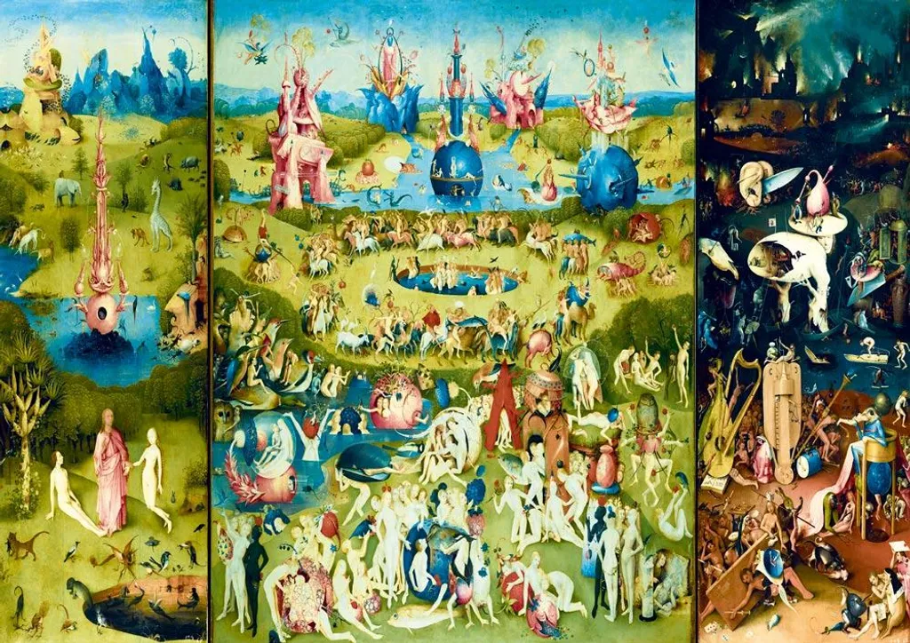 Puzzle Bosch Jardin des Délices 1000 Pièces Premium Impression Haute Déf