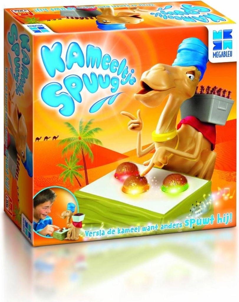 Kameeltje Spuug Denkspiel für Kinder lustiges Brettspiel Spaß