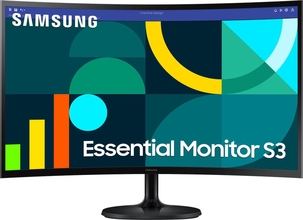 Samsung LCD S27D364EGU 27" black Obrázok produktu