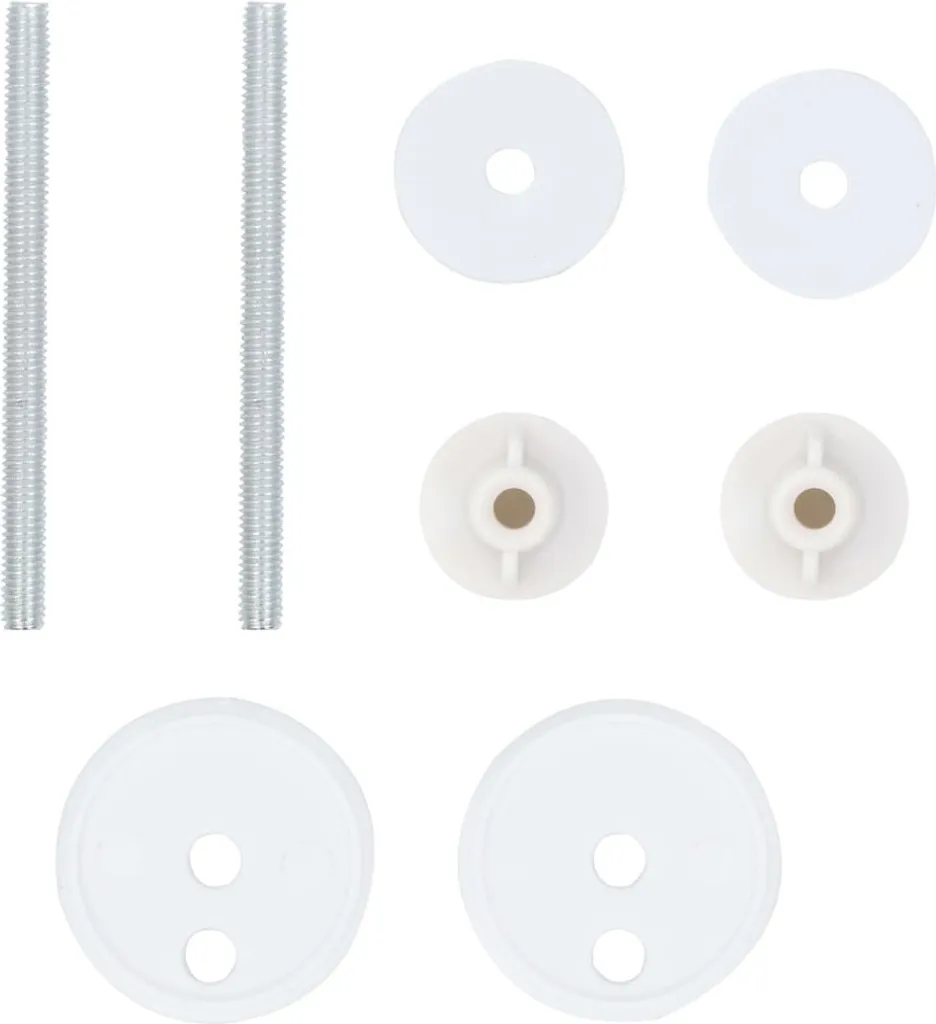 Set 2 Copriwater Effetto Bambù vidaXL - Arredo Bagno in MDF - 10