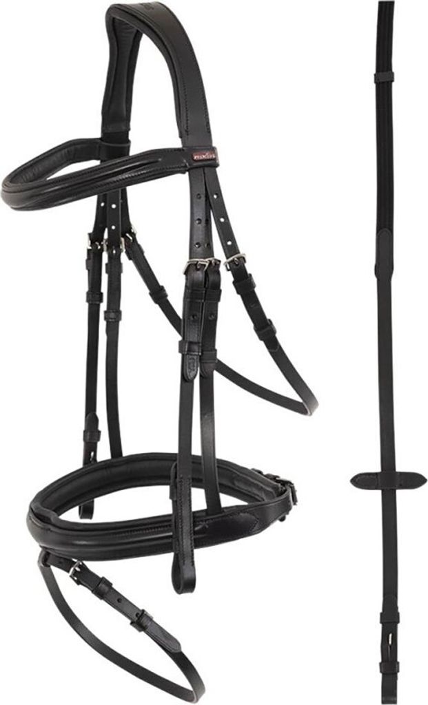 Premiere Bondy T Flash Trense Schwarz Cob Schwarz Cob