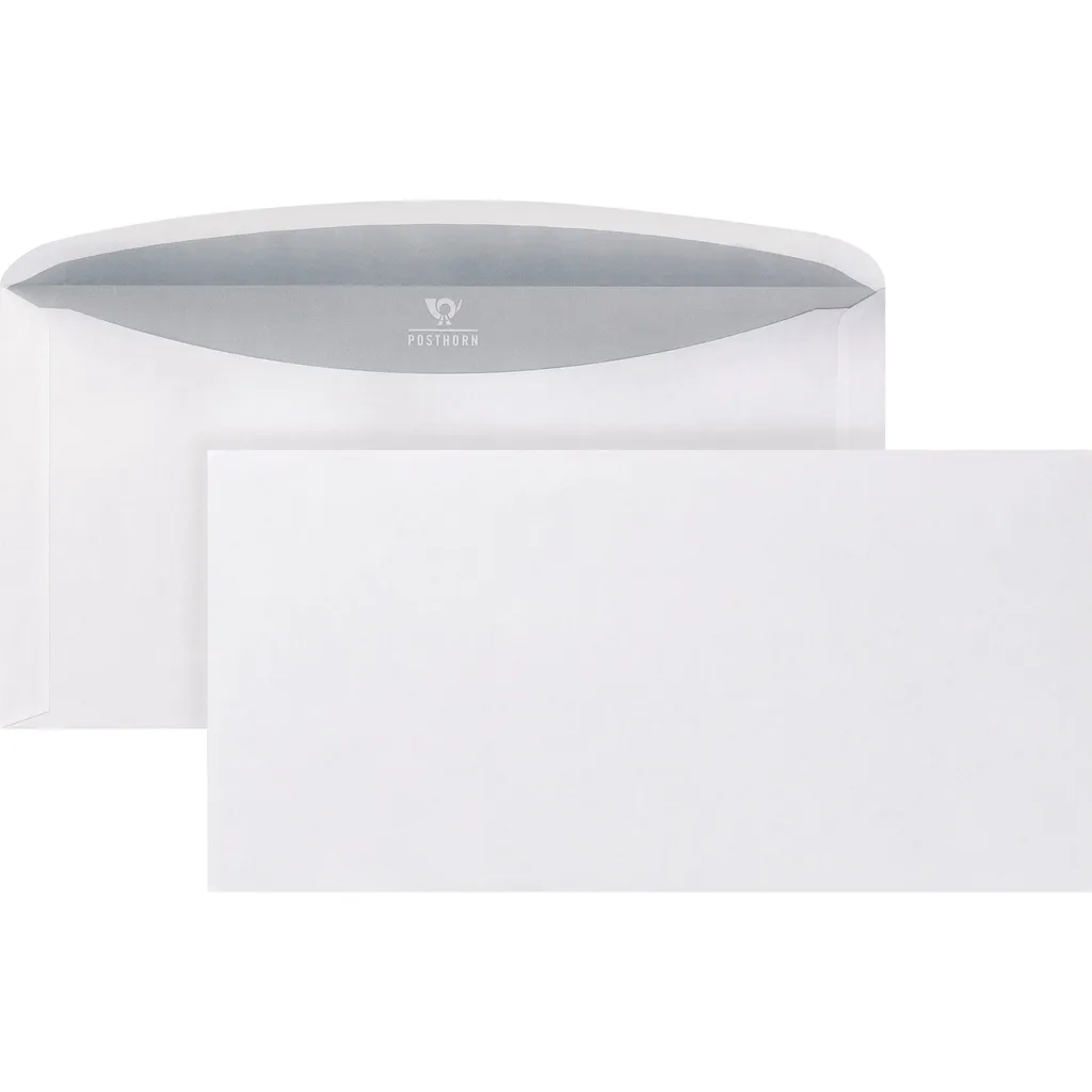 Enveloppe POSTHORN 01526150 C6/5 75g Blanche - Pack de 1000 Pièces
