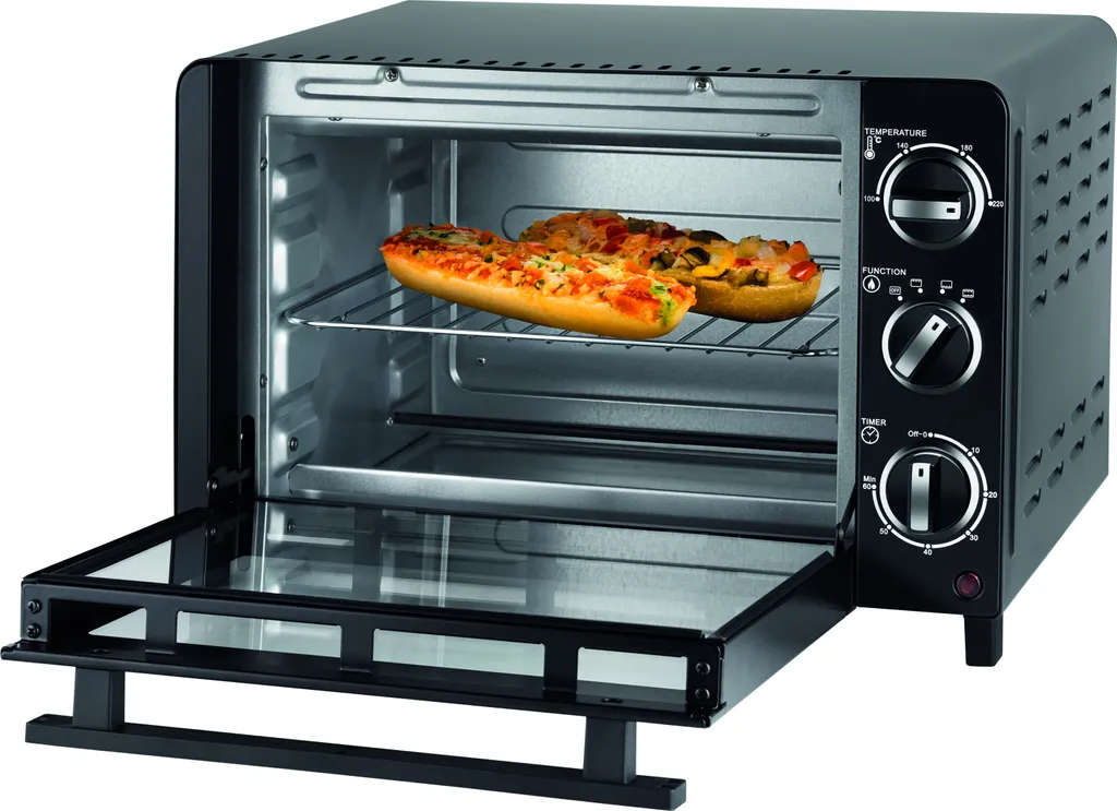 UNOLD 68875 Allround Elektrobackofen 18L 1200W Nero - Fornetto Elettrico