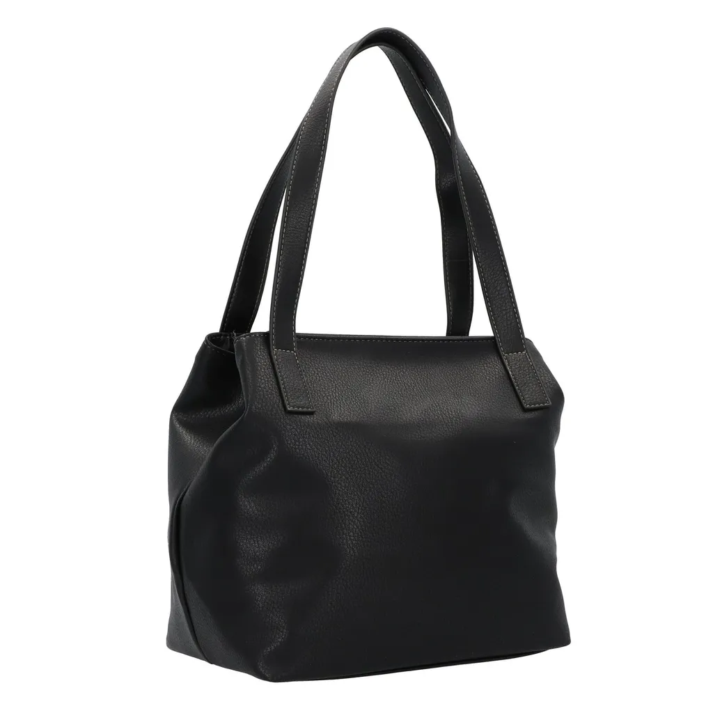 Sac à Main Noir Miri Zip Tom Tailor avec Fermeture Éclair Sécurisée - 21