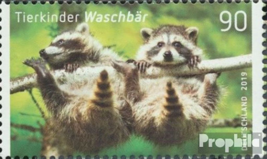 Briefmarken BRD (BR.Deutschland) 2019 Mi 3434 (kompl.Ausg.) postfrisch Tierbabys