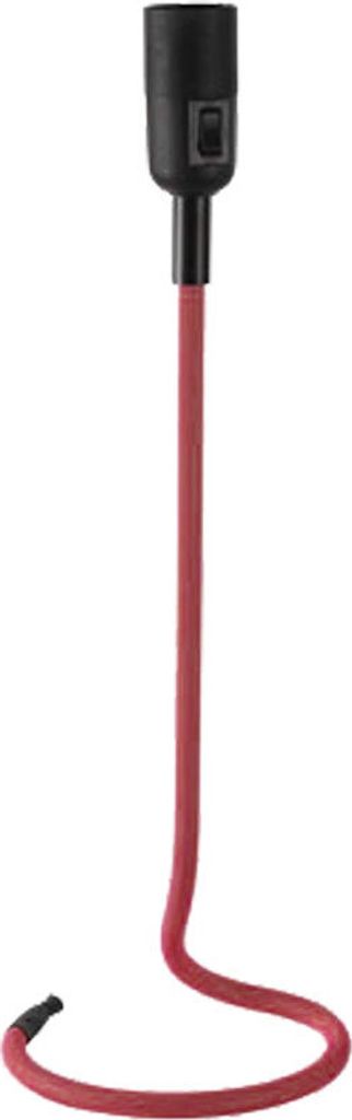 LED Tischlampe, Kabel Design, rot, H 46,5 cm