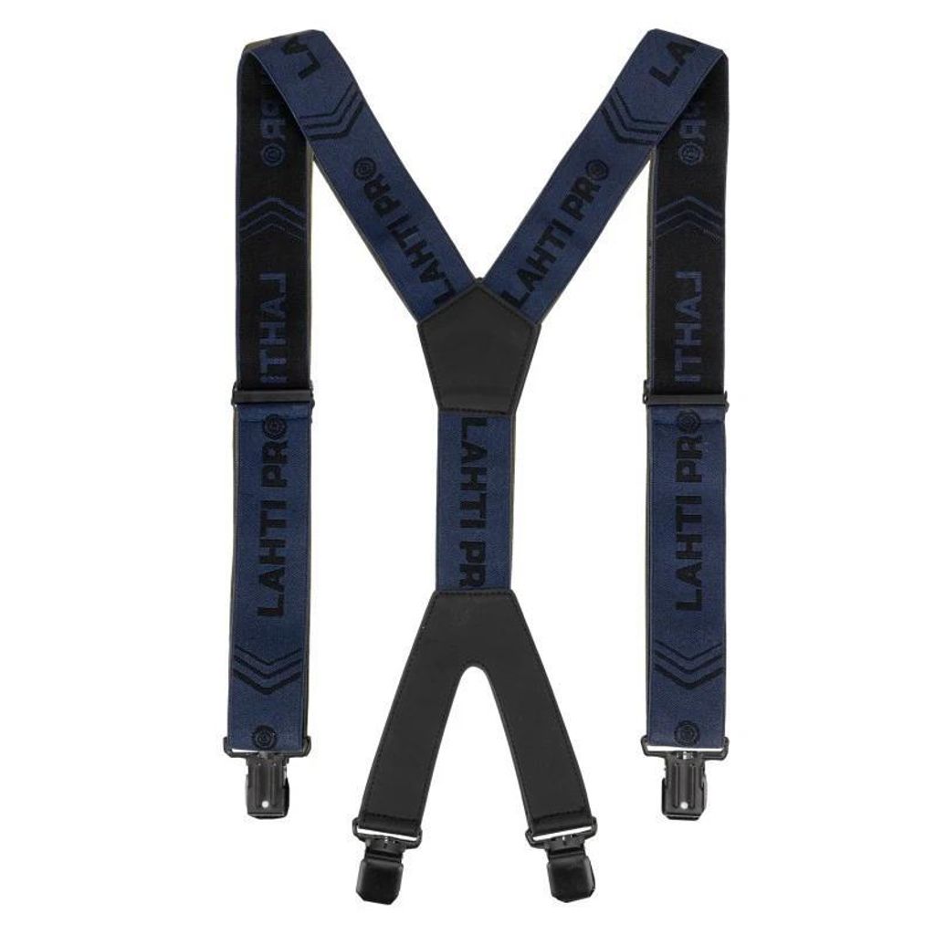 Hosenträger Stark Elastisch Metall Clip 9021100L BLAU Produktbild 