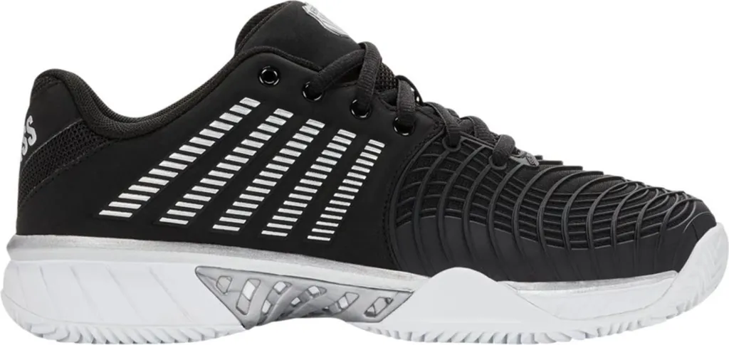 Chaussures K-Swiss 98563085 : Baskets en cuir blanc pour homme et femme