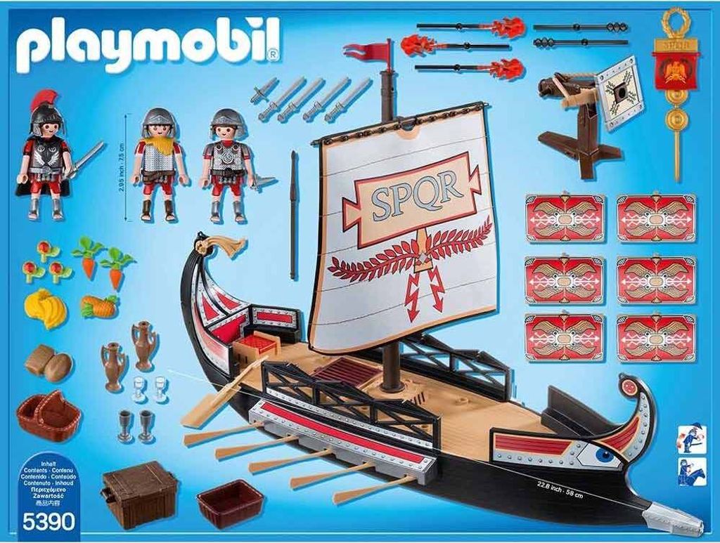 PLAYMOBIL 5390 - Römische Galeere Produktbild 6