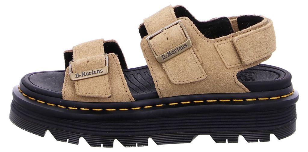 Dr. Martens Airwair Plateau Sandaletten Damen 32323137353832 Beige 39 EU