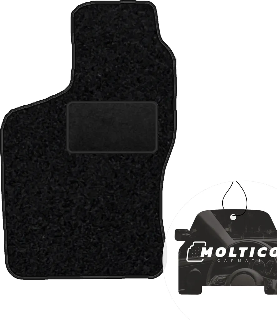 Tappeto Guida Nero in Velluto per Opel Calibra (90-97) - Qualità Top