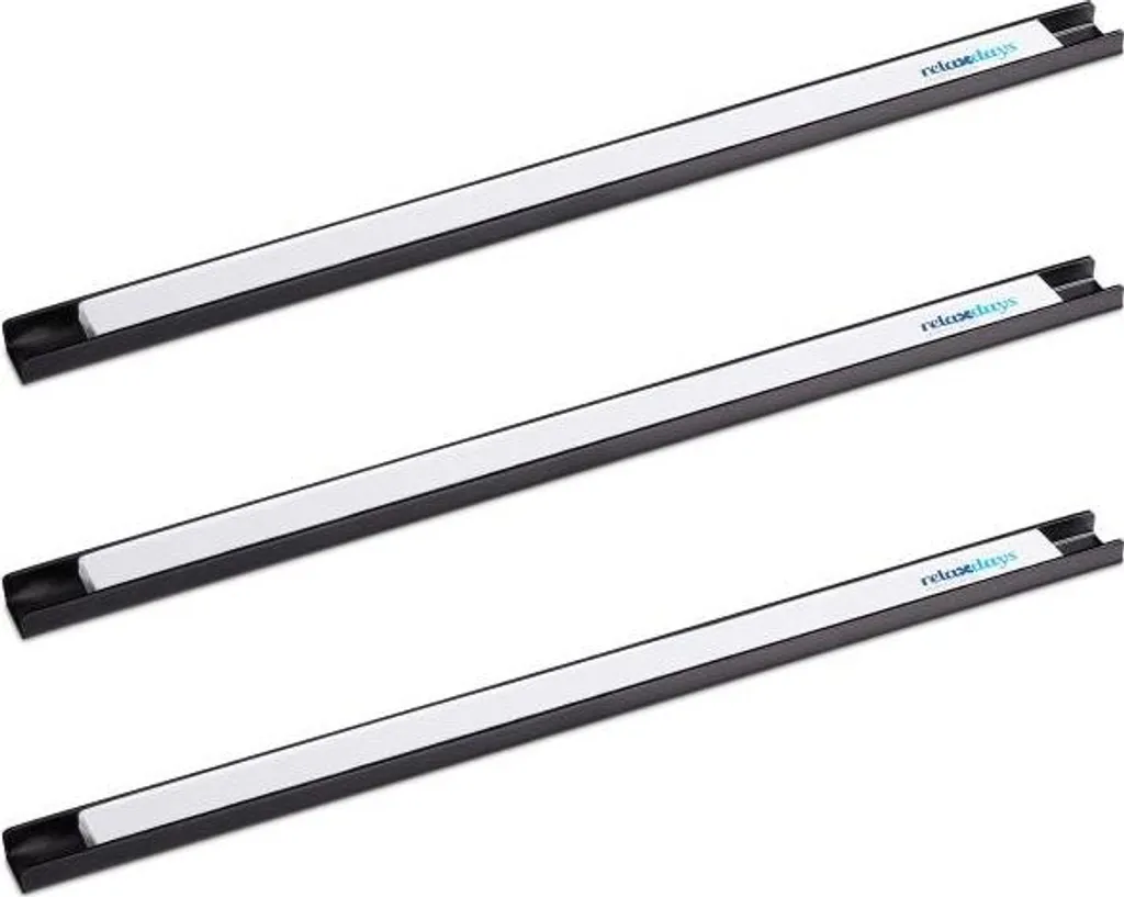 Rail Magnétique Porte-Couteaux et Outils - Support Mural Aimanté x3