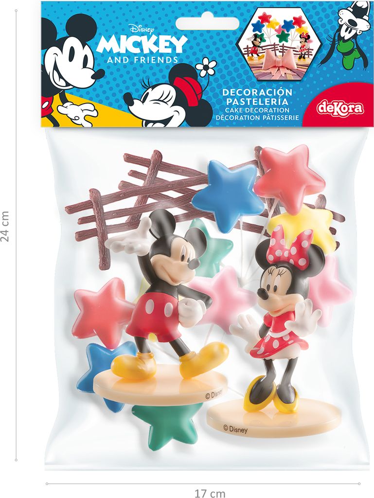 Tortendeko Set Mickey & Minnie Produktbild 6