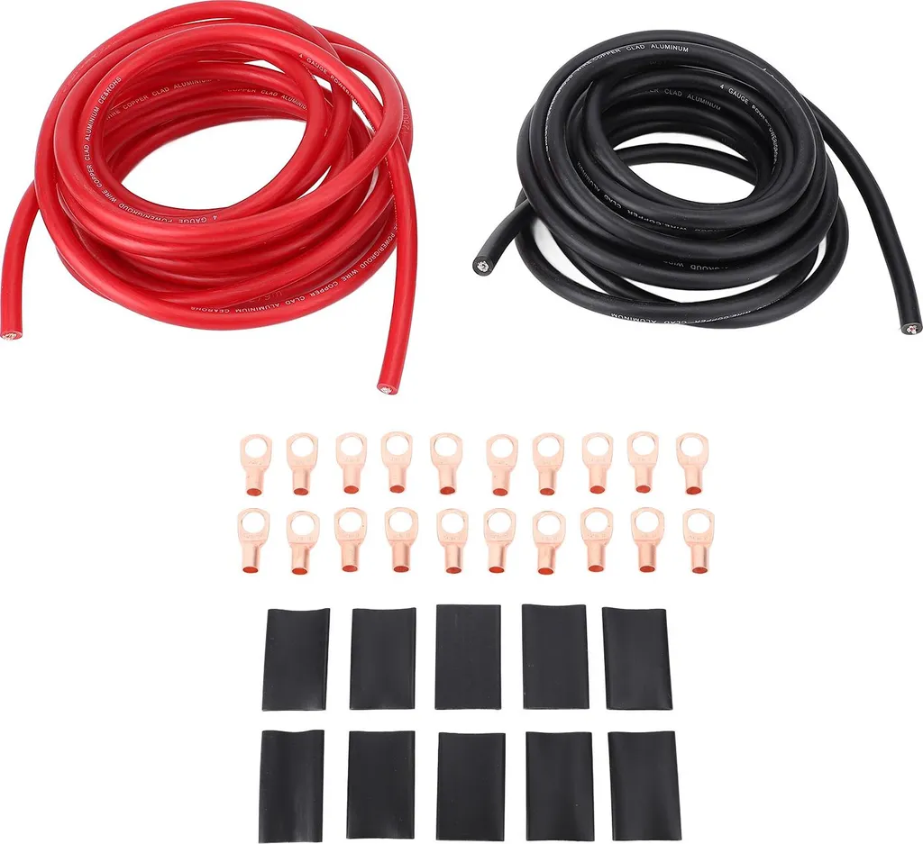 Trasforma il Tuo Sound: Kit Cavi 4AWG 20ft Alimentazione e Massa