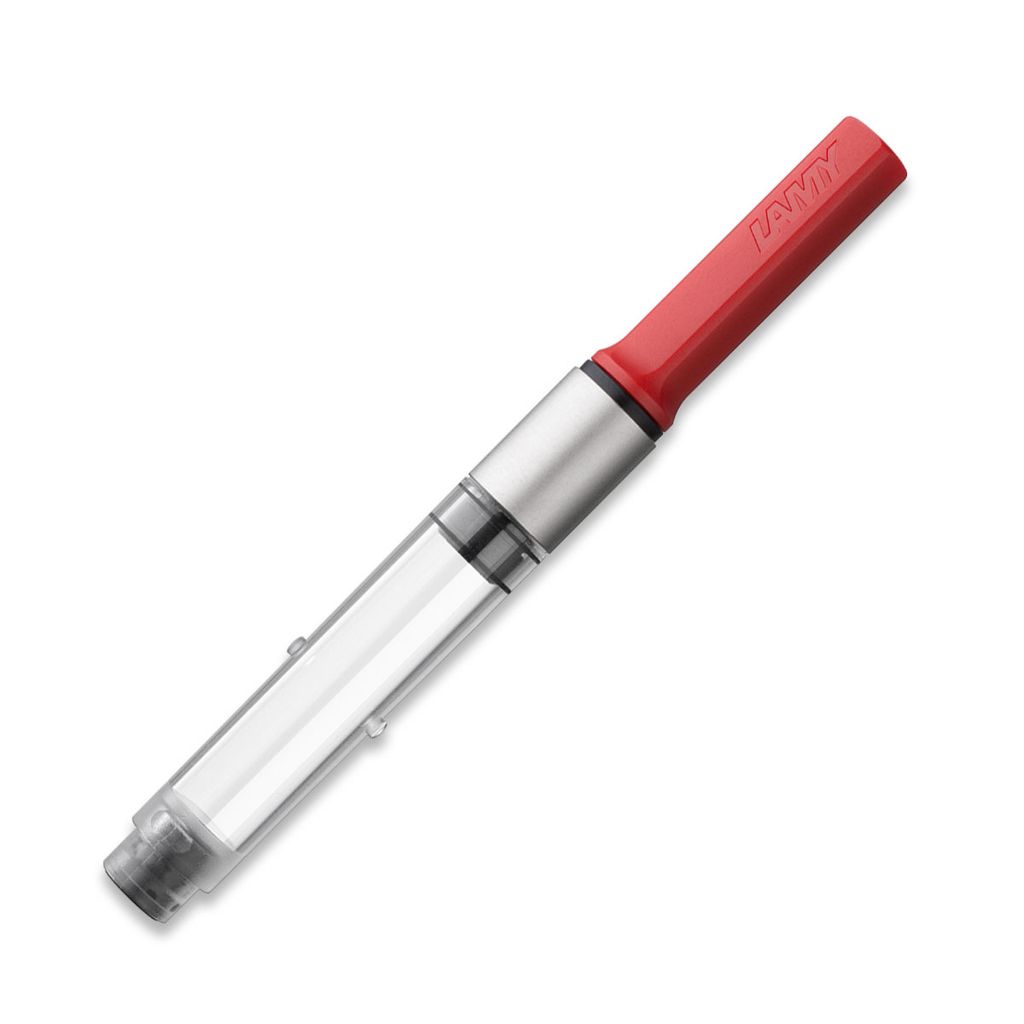 LAMY Z28 Konverter 880 rot/transparent Nachfüllbar für LAMY Patronenfüllhalter