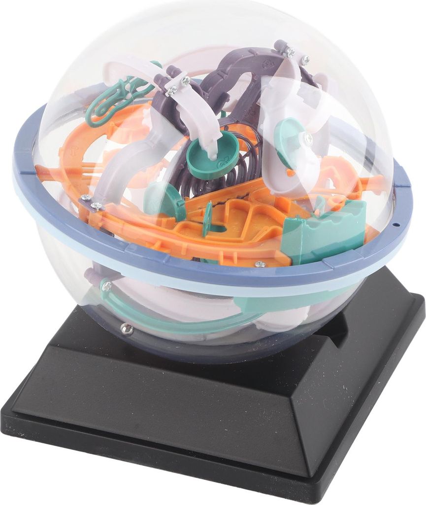 3D-Schwerkraft-Labyrinth-Ball, interessantes pädagogisches Denksport-Puzzlespiel für zu Hause, unterhaltsames Mittelrang-100-Hindernisse