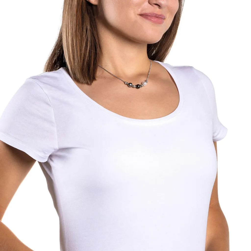 Collier Micca Anti-Allergie Ne Noircit Pas Bijou Résistant à l'Eau