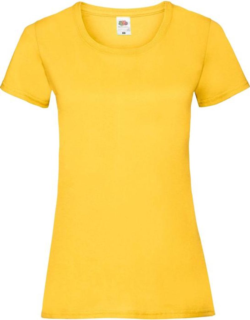 Damen-T-Shirt, Kurzarm - FOL VALUEWEIGHT T/W - sunflower - Größe L