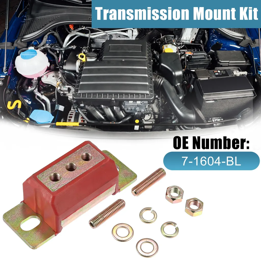 Kit de Silentbloc de Transmission Rouge 7-1604-BL en Polyuréthane Dur