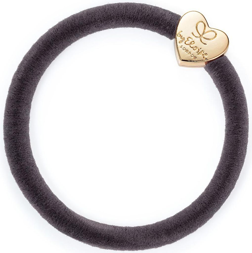 By Eloise London Velvet Gold Heart French Grey Obrázek produktu 