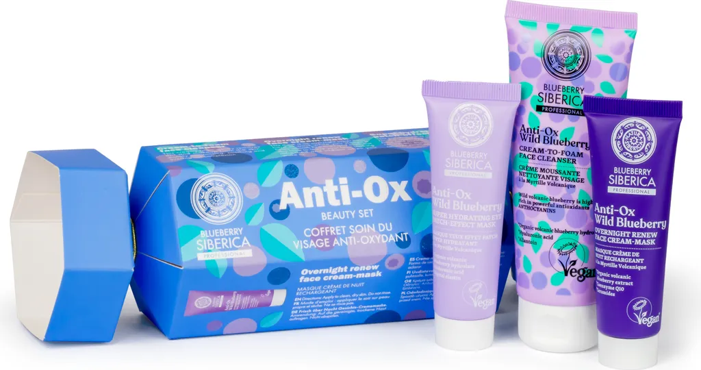 Set 3 Detergenti Viso Natura Siberica | Pulizia Rapida e Profonda