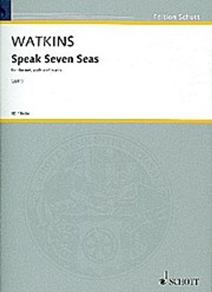 Speak seven Seas :für Klarinette, Viola und Klavier