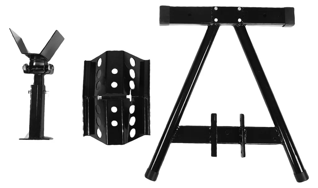 Support moto pour remorque et garage universel en acier haute stabilité