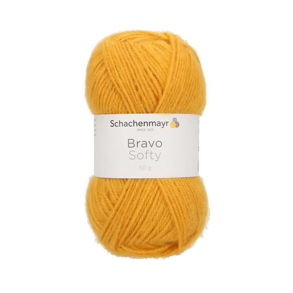 Schachenmayr Bravo Softy, 50g Goldmarie Handstrickgarne