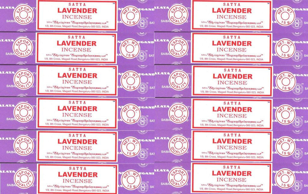 Räucherstäbchen Satya Lavender -- 15 g Produktbild 